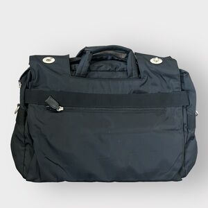Black Utility Large Pocket Soft Bag, Made in Korea